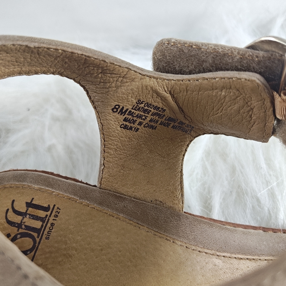 Sofft Sandals Natural Leather Lining Women size 8 - Picture 12 of 13